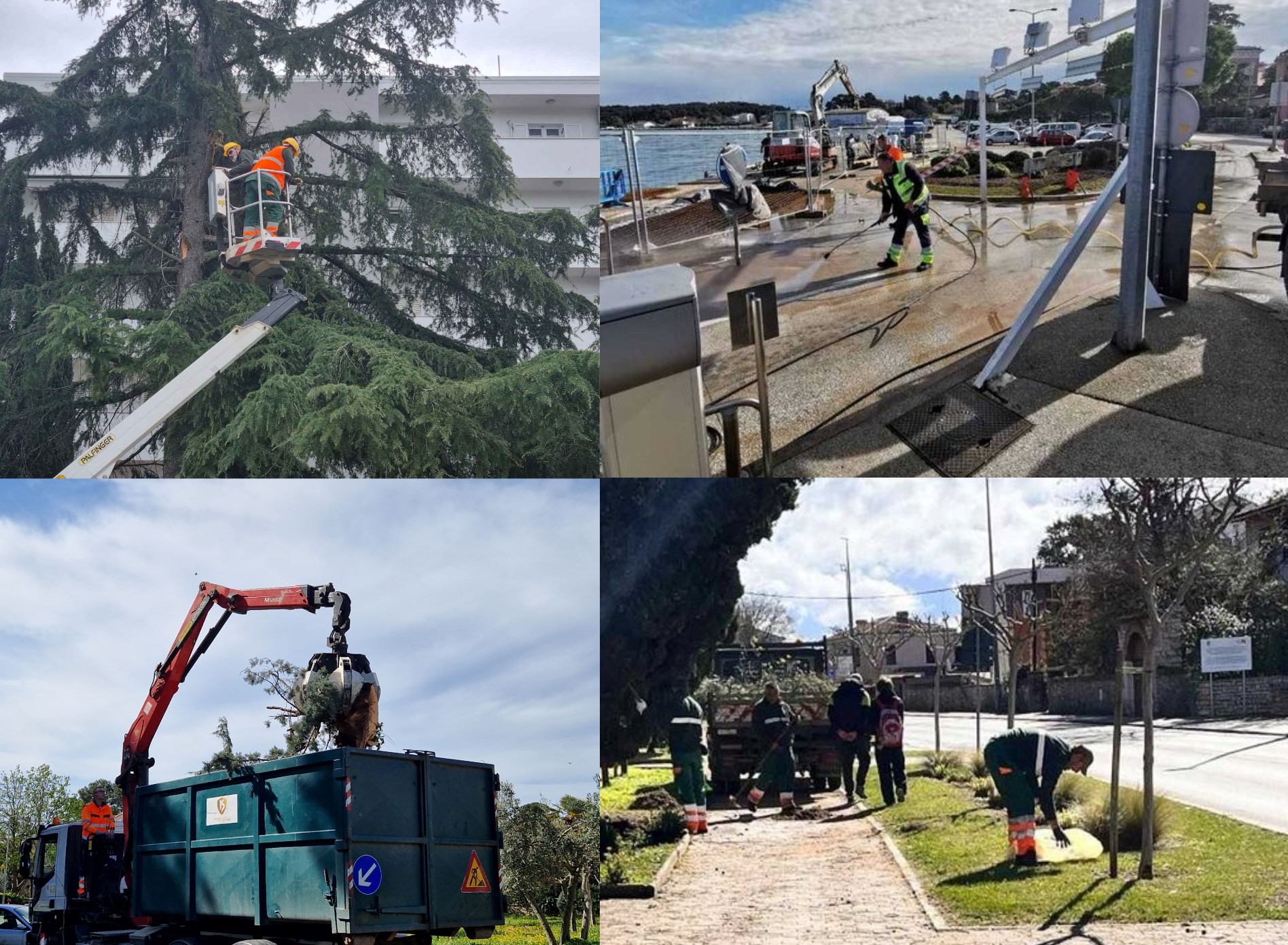 (Foto) VELIKE POHVALE! Samo dva dana nakon nevremena u Rovinju, žurne službe uredile grad